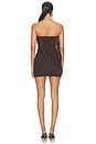 view 3 of 3 VESTIDO ELODIE in Dark Brown