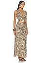 view 2 of 4 Avalon Maxi Skirt Set in Zebra