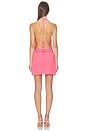 view 3 of 4 Corin Mini Dress in Coral