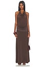 view 2 of 3 VESTIDO ANAMARIJA in Dark Brown
