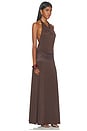 view 3 of 3 VESTIDO ANAMARIJA in Dark Brown