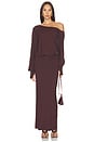 view 1 of 3 Rosabella Maxi Dress in Dark Brown