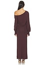 view 4 of 3 Rosabella Maxi Dress in Dark Brown