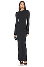 view 1 of 3 Piper Long Sleeve Maxi Dress in Black