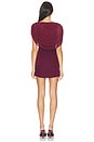 view 4 of 3 VESTIDO BAILEY in Burgundy