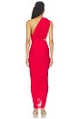 view 4 of 3 Juliet Midi Dress in Fire Red