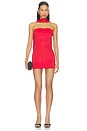view 1 of 5 Eden Strapless Mini Dress in Red