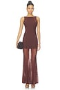 view 1 of 3 Auli Maxi Dress in Brown