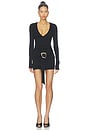 view 1 of 4 Nadya Mini Dress in Black