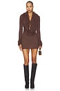 view 1 of 4 Eisley Mini Dress in Brown