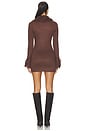 view 5 of 4 Eisley Mini Dress in Brown