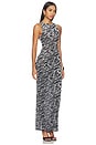 view 2 of 3 Daranna Maxi Dress in Zebra Burnout