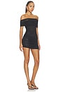 view 2 of 4 Oddette Off Shoulder Mini Dress in Black