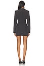 view 4 of 3 Jessamine Mini Dress in Dark Grey