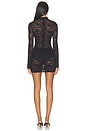 view 4 of 3 Micah Mini Dress in Black