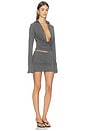 view 2 of 3 Franklin Mini Skirt Set in Grey