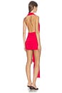 view 4 of 3 X Hannah Lizzy Arwen Mini Dress in Red