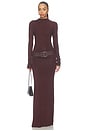view 1 of 3 Gabrielle Maxi Dress in Brown