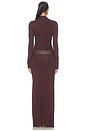 view 4 of 3 Gabrielle Maxi Dress in Brown