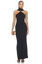 view 1 of 3 Gemma Turtleneck Maxi Dress in Black