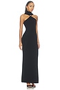 view 2 of 3 Gemma Turtleneck Maxi Dress in Black