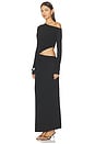 view 2 of 3 Loretta Cutout Maxi Dress in Black
