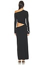 view 4 of 3 Loretta Cutout Maxi Dress in Black