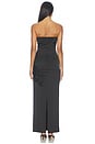 view 5 of 5 Angel Strapless Gown in Black