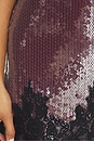 view 5 of 4 Lyra Mini Dress in Burgundy