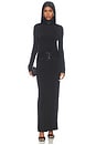 view 2 of 4 Sabriana Long Sleeve Gown in Black