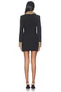 view 4 of 3 Franceska Mini Dress in Black Leopard