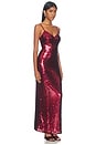 view 2 of 4 Alba Maxi Dress in Dark Red