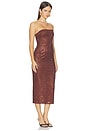 view 2 of 4 Josephine Midi Dress in Brown