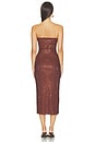 view 4 of 4 Josephine Midi Dress in Brown