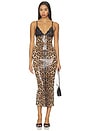 view 1 of 4 Dante Midi Dress in Leopard