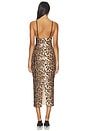 view 4 of 4 Dante Midi Dress in Leopard