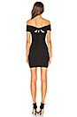 view 3 of 3 Adeline Tie Mini Dress in Black