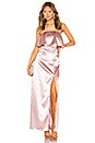 view 1 of 3 Lyna Strapless Maxi Dress in Blush