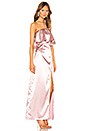 view 2 of 3 Lyna Strapless Maxi Dress in Blush