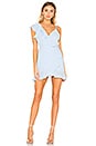 view 1 of 3 Areanna Wrap Dress in Baby Blue