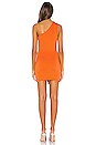 view 3 of 3 Cecily Cut Out Dress in Tangerine