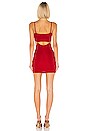 view 3 of 3 Milla Cut Out Dress in Red