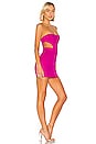 view 2 of 3 Gisele Mini Dress in Magenta