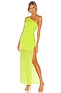 view 1 of 3 Camille Maxi Dress in Lime