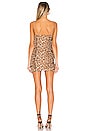 view 3 of 3 Araya Ruched Cami Dress in Leopard