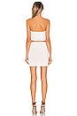 view 3 of 3 ENSEMBLE JUPE ET TOP SANS MANCHES HARLEY in White