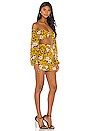 view 2 of 3 Kalani Skirt Set in Yellow Leopard