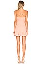 view 3 of 3 Rosie Strapless Ruffle Dress in Peach