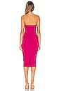 view 3 of 3 Lilian Strapless Dress in Hot Pink
