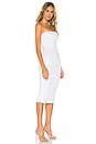 view 2 of 3 Lilian Strapless Dress in White
